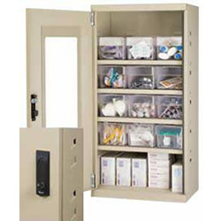 Lockable Storage Cabinets Exchange Cart Accessories Inc
