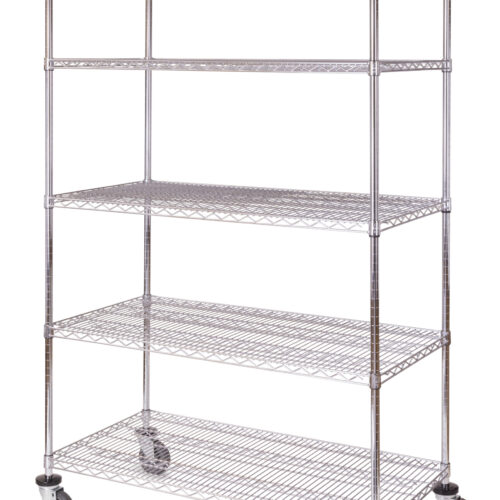 5 Shelf Linen Wire Cart
